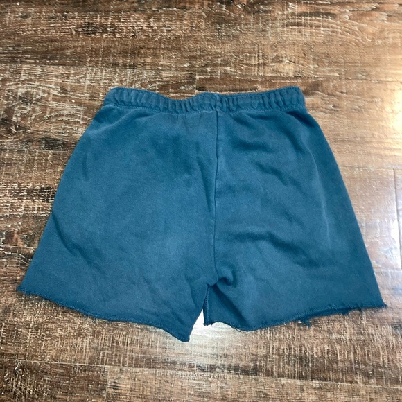 Nike Blue Sweat Shorts, Cut Off, Vintage. Perfect condition. Drawstring. XS - Picture 3 of 5
